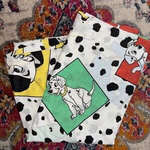 101 Dalmatian Print Kids Flat Sheet